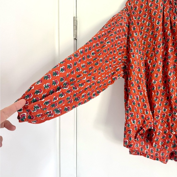 Doen The Jane Blouse | Calico Canyon Blooms | Size M | EUC - Picture 7 of 9